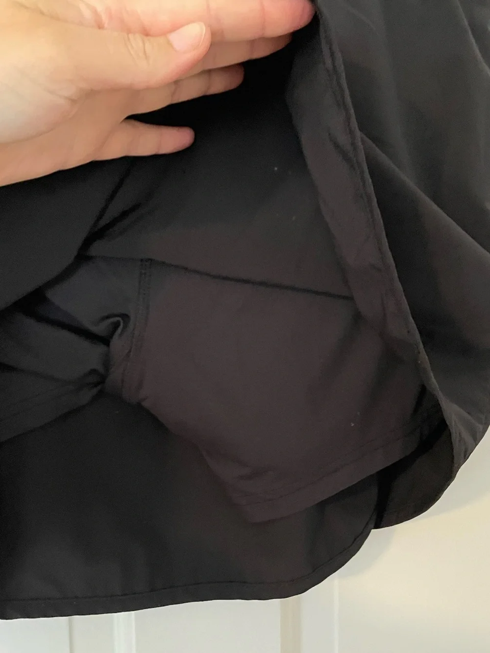 Avalanche Faux Wrap Skirt Skort
